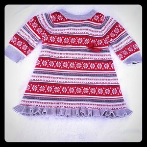 Gymboree Christmas Sweater dress